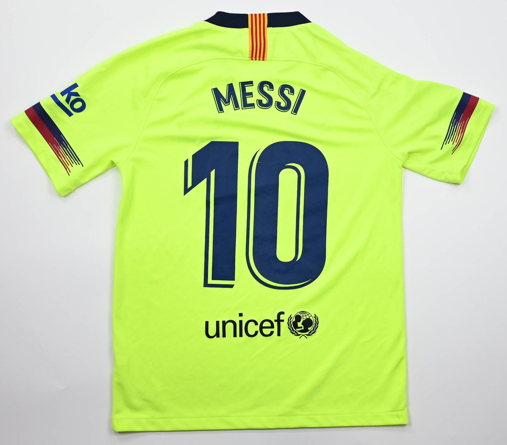 2018-19 FC BARCELONA *MESSI* SHIRT M