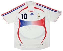 2006-07 FRANCE *ZIDANE* SHIRT XL