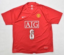 2007-09 MANCHESTER UNITED SHIRT XL