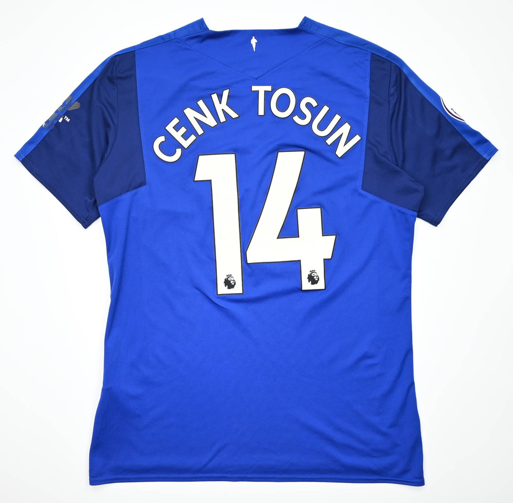 2017-18 EVERTON *CENK TOSUN* SHIRT L