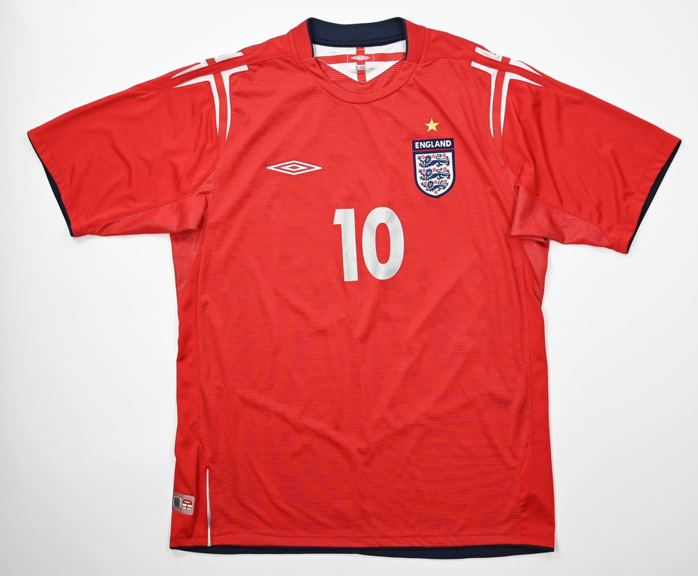 2004-06 ENGLAND *OWEN* SHIRT L