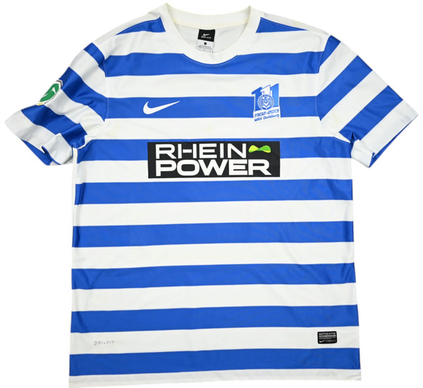 2013-14 MSV DUISBURG *BOLLMANN* SHIRT L