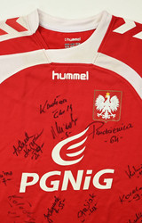POLAND WOMEN`S HANDBALL AUTOGRAFY M