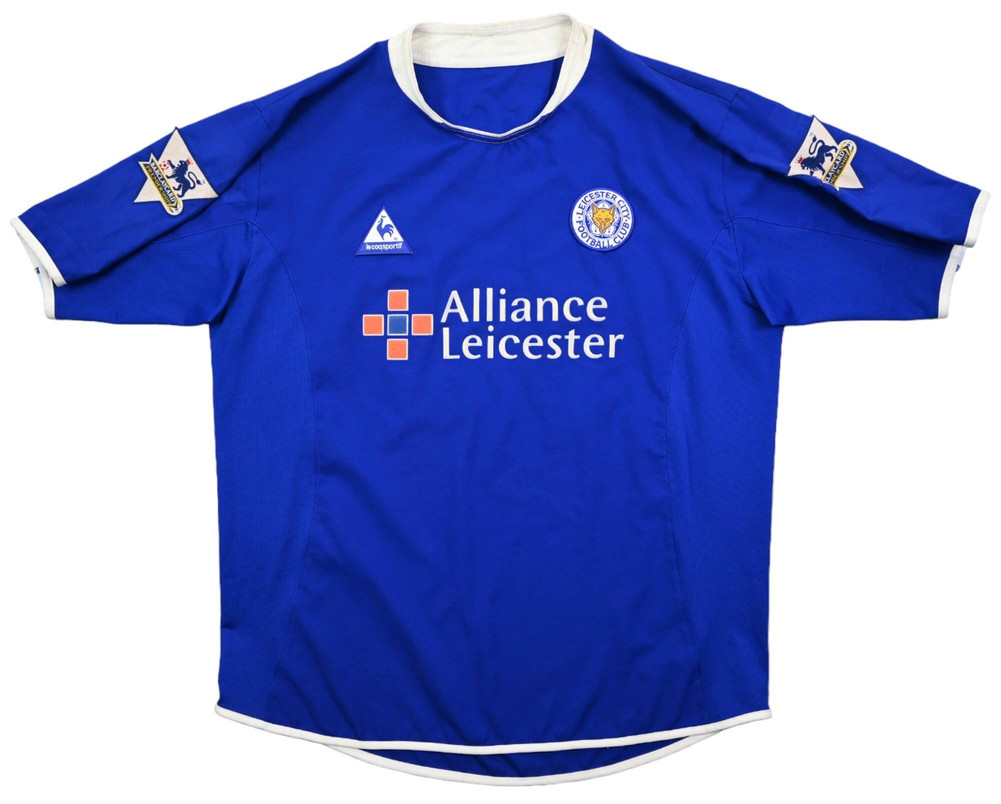 2003-04 LEICESTER CITY *THATCHAR* SHIRT L