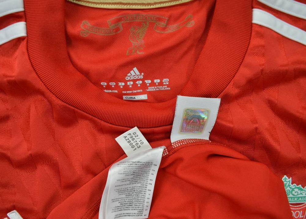 2010-12 LIVERPOOL *GERRARD* SHIRT M
