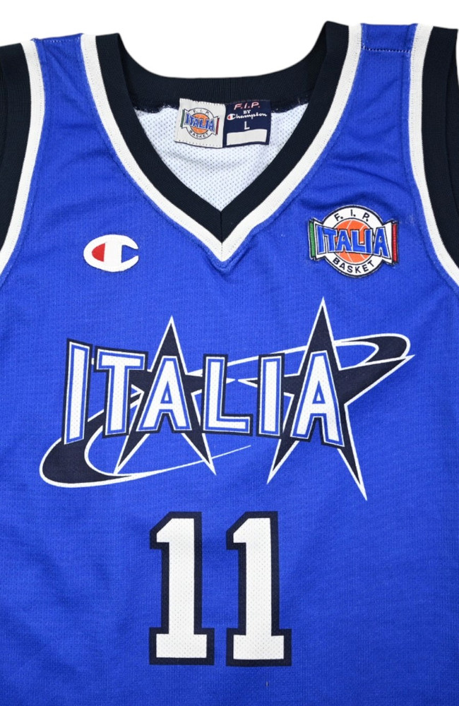 ITALY BASKETBALL SHIRT L