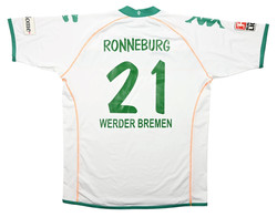 2008-09 WERDER BREMEN *RONNEBURG* SHIRT XXL