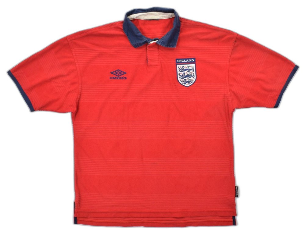 1999-01 ENGLAND SHIRT L