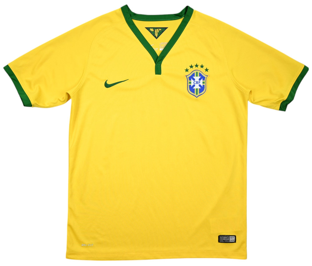 2014-15 BRAZIL SHIRT XL. BOYS 