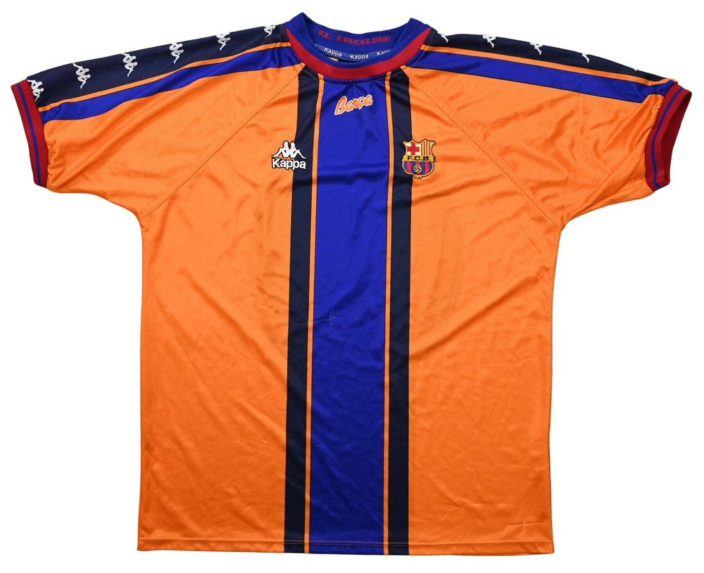 1997-98 FC BARCELONA SHIRT XL