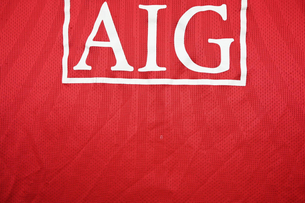 2007-09 MANCHESTER UNITED *TEVEZ* SHIRT S