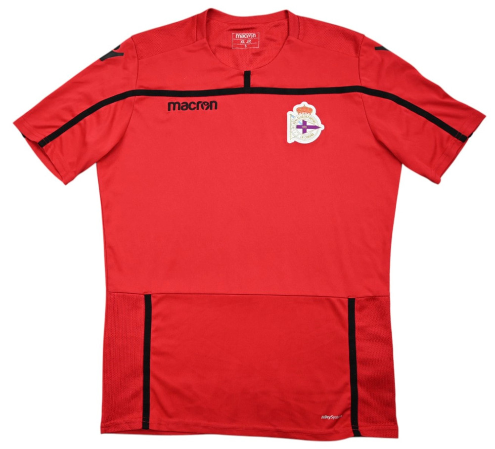 2018-19 DEPORTIVO DE LA CORUNA KOSZULKA XL. BOYS/S