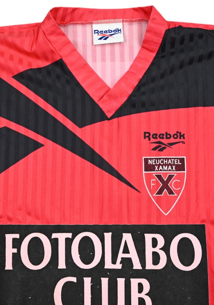 1993-94 NEUCHATEL XAMAX LONGSLEEVE KOSZULKA L
