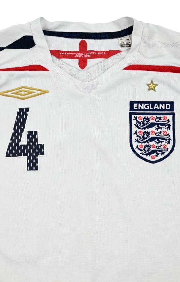 2007-09 ENGLAND *GERRARD* KOSZULKA M