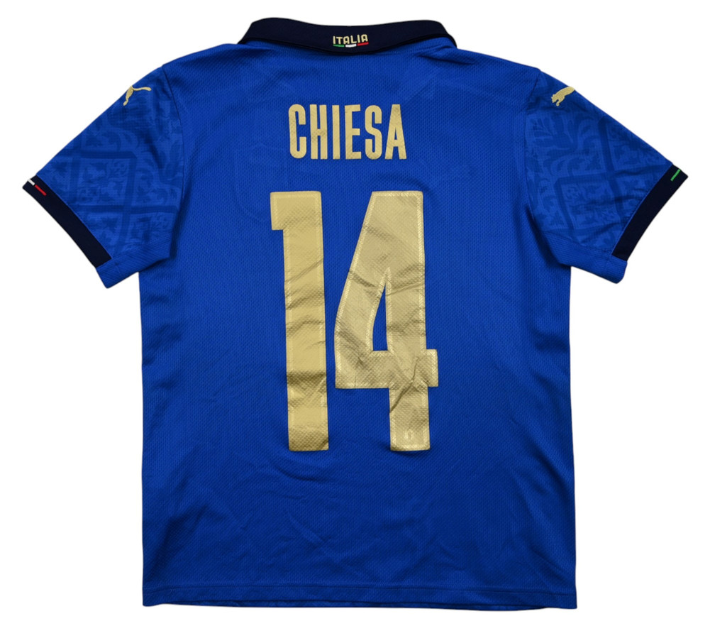 2020-21 ITALY *CHIESA* SHIRT L. BOYS
