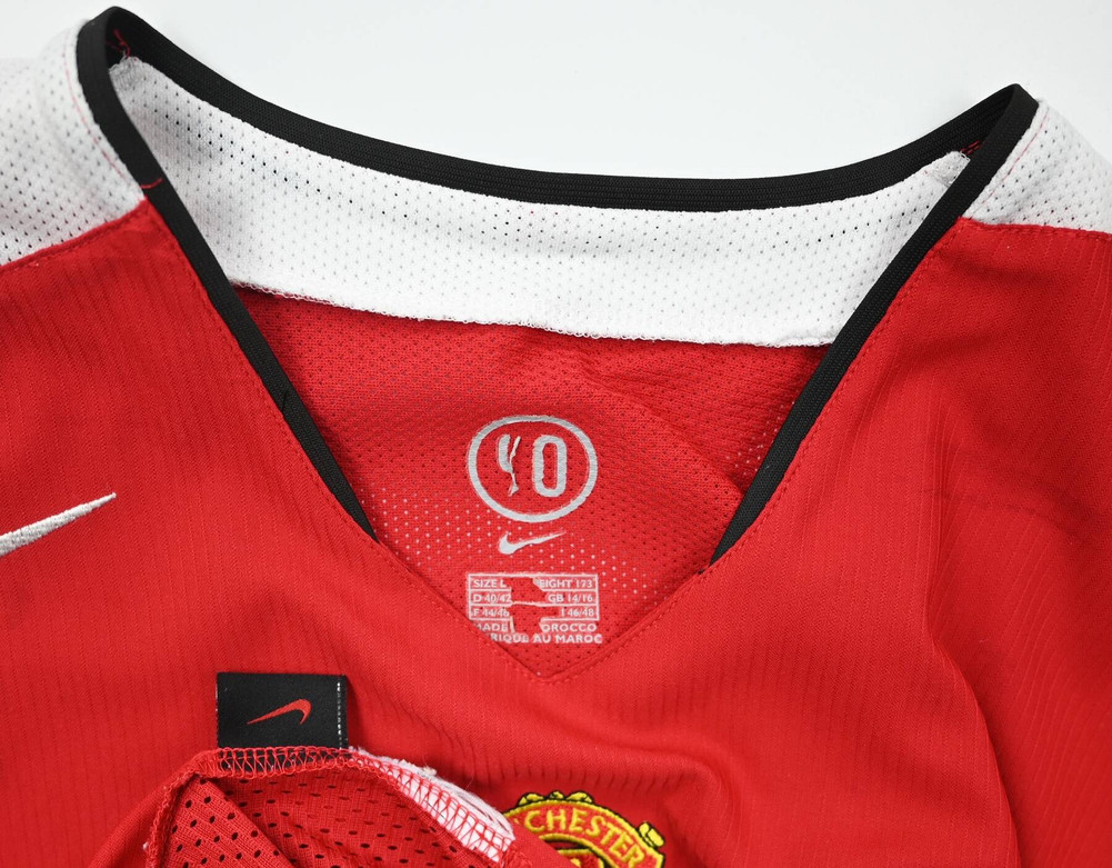 2004-06 MANCHESTER UNITED SHIRT WOMENS L