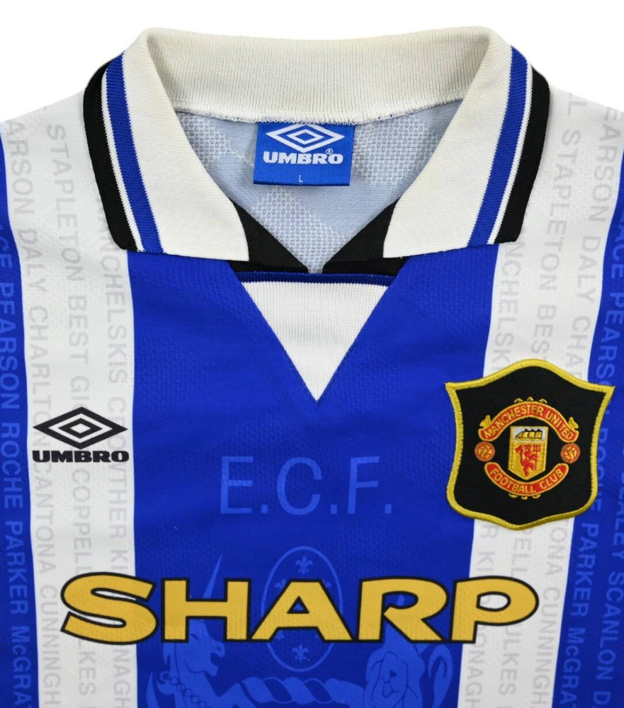 1994-96 MANCHESTER UNITED SHIRT L
