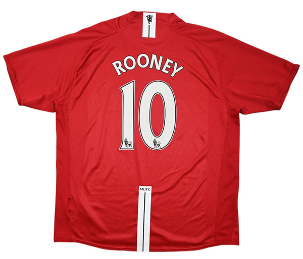 2007-09 MANCHESTER UNITED *ROONEY* KOSZULKA XL