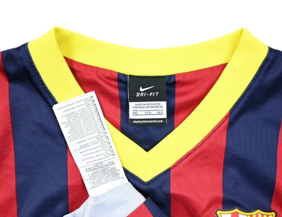 2013-14 FC BARCELONA *MESSI* BASIC KOSZULKA XXL