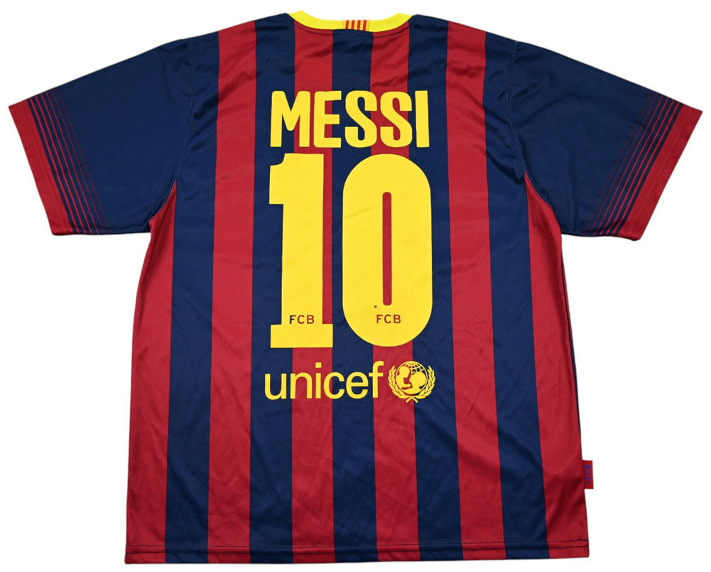 2013-14 BARCELONA *MESSI* SHIRT M