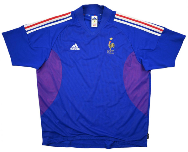 2002-04 FRANCE SHIRT XL