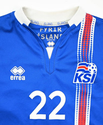 2016-17 ICELAND *GUDJOHNSEN* SHIRT XXS