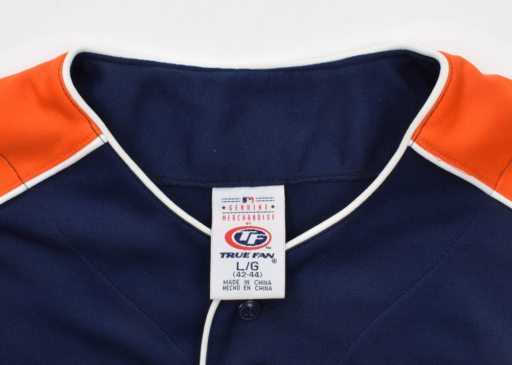 DETROIT TIGERS BASEBALL TRUE FAN SHIRT L