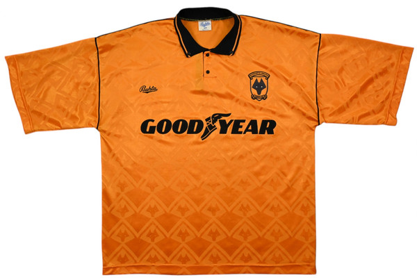 1990-91 WOLVERHAMPTON WANDERERS SHIRT XL