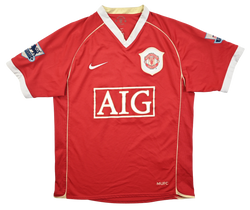 2006-07 MANCHESTER UNITED *SMITH* SHIRT S