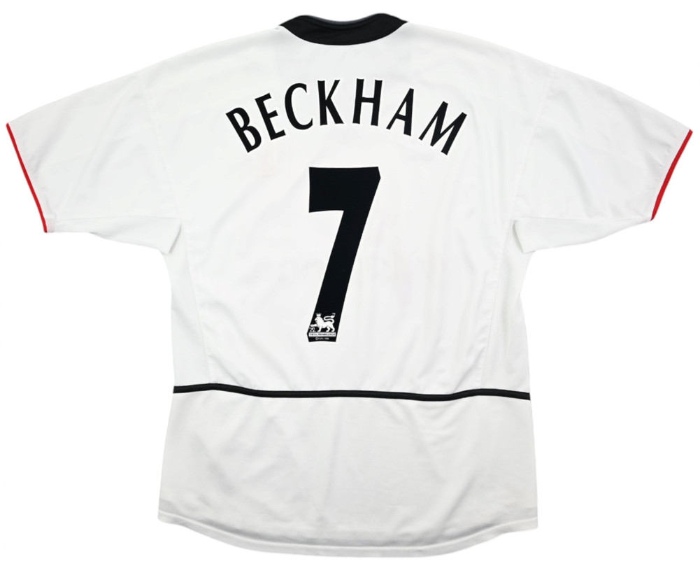 2002-03 MANCHESTER UNITED *BECKHAM* SHIRT M