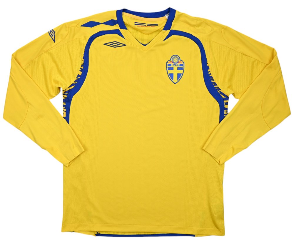 2008-09 SWEDEN LONGSLEEVE SHIRT L