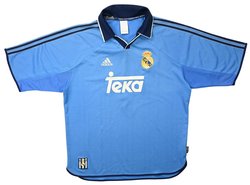 1999-00 REAL MADRID *RAUL* SHIRT L