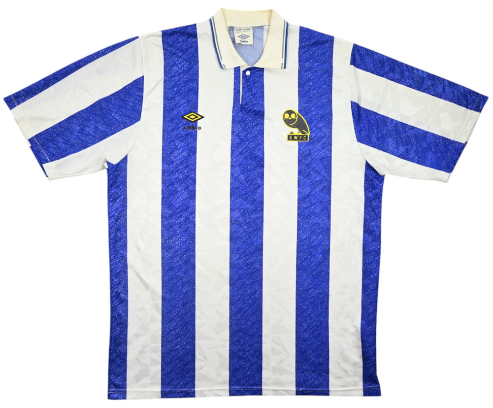 1989-91 SHEFFIELD WEDNESDAY KOSZULKA XL