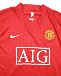 2007-09 MANCHESTER UNITED *ROONEY* SHIRT L