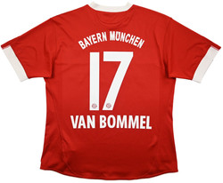 2009-10 BAYERN MUNCHEN *VAN BOMMEL* SHIRT WOMENS L