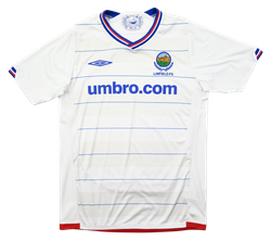 2009-10 LINFIELD FC SHIRT S