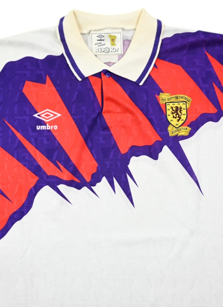 1991-93 SCOTLAND SHIRT L/XL
