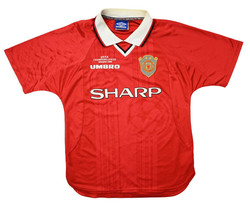1999-00 MANCHESTER UNITED CL WINNERS SHIRT M