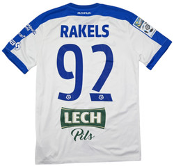 2017-18 LECH POZNAN *RAKELS* MATCH ISSUE SHIRT M