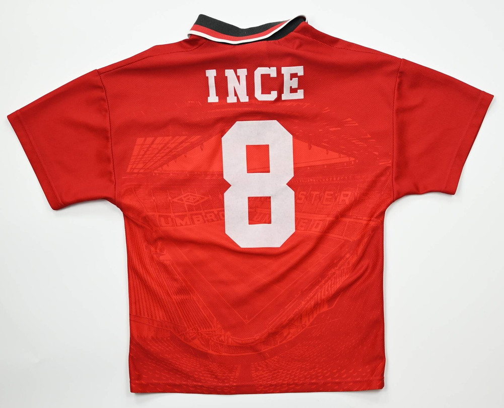 1994-96 MANCHESTER UNITED *INCE* SHIRT L. BOYS