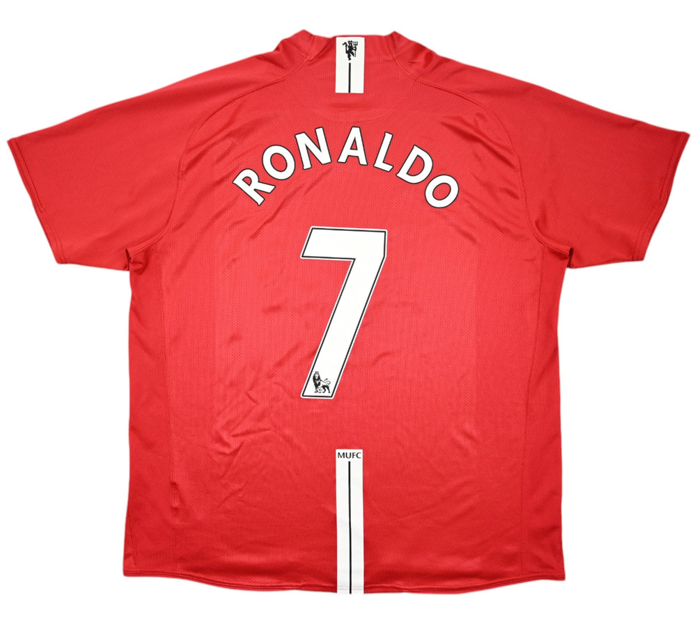 2007-09 MANCHESTER UNITED *RONALDO* KOSZULKA XXL