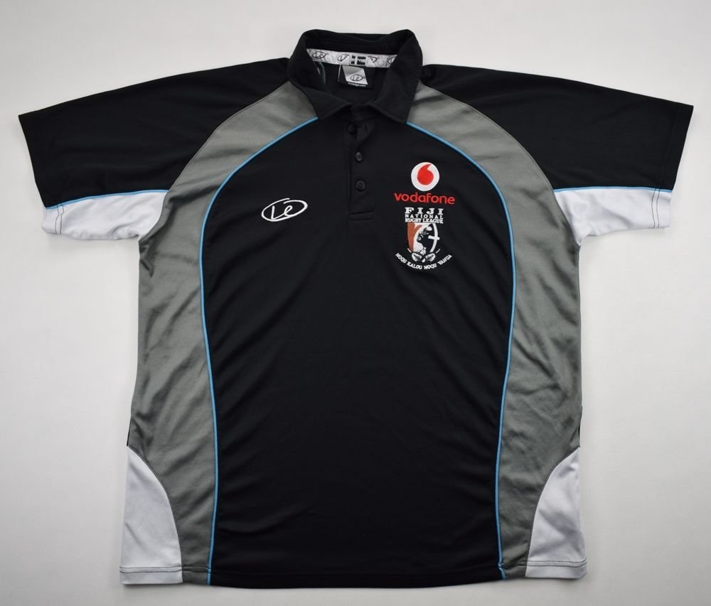 FIJI NATIONAL RUGBY LEAGUE LIVNEDGE.COM SHIRT 2XL