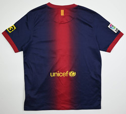2012-13 FC BARCELONA SHIRT XL. BOYS