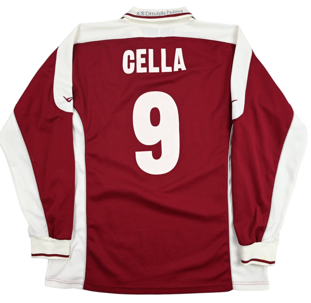 2001-02 CITTADELLA *CELLA* LONGSLEEVE XL