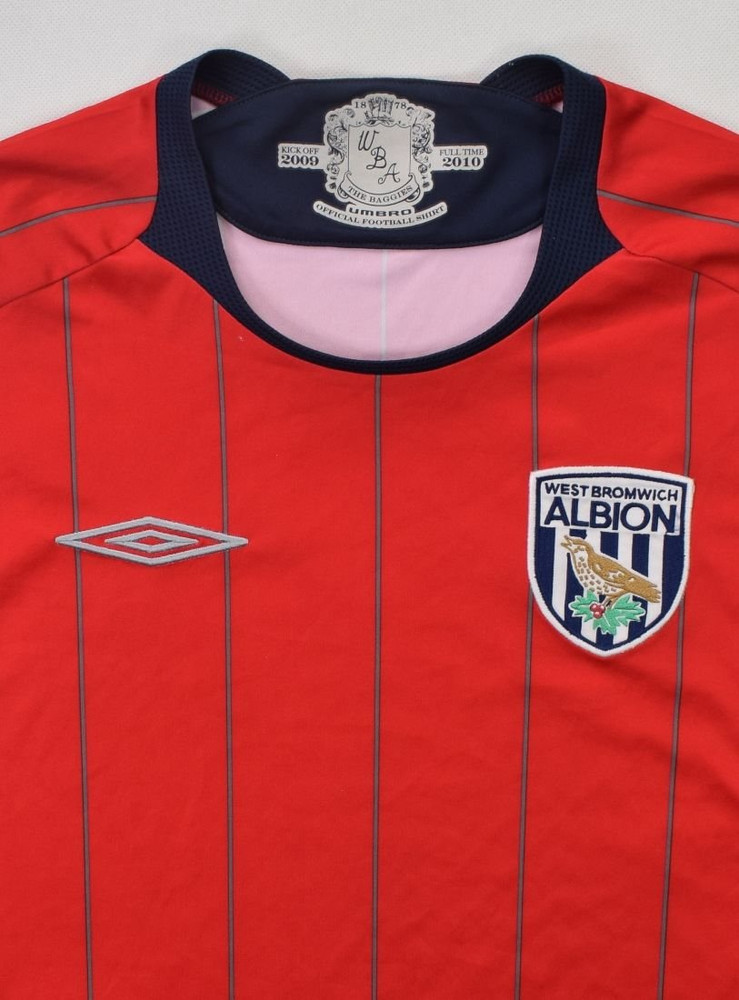 2009-10 WEST BROMWICH ALBION LONGSLEEVE SHIRT L