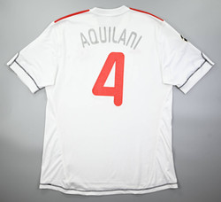 2009-10 LIVERPOOL *AQUILANI* SHIRT XL