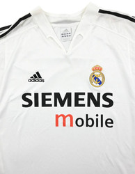 2004-05 REAL MADRID *RONALDO* SHIRT XL