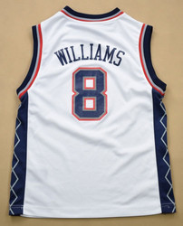 NEW JERSEY NETS *WILLIAMS* NBA ADIDAS SHIRT M. BOYS