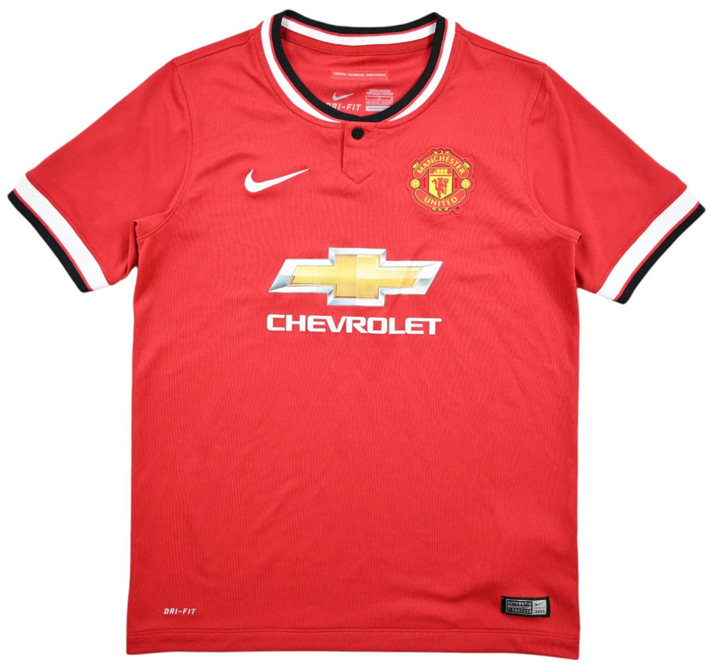 2014-15 MANCHESTER UNITED SHIRT L. BOYS