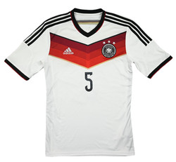 2014-15 GERMANY *HUMMELS* SHIRT M